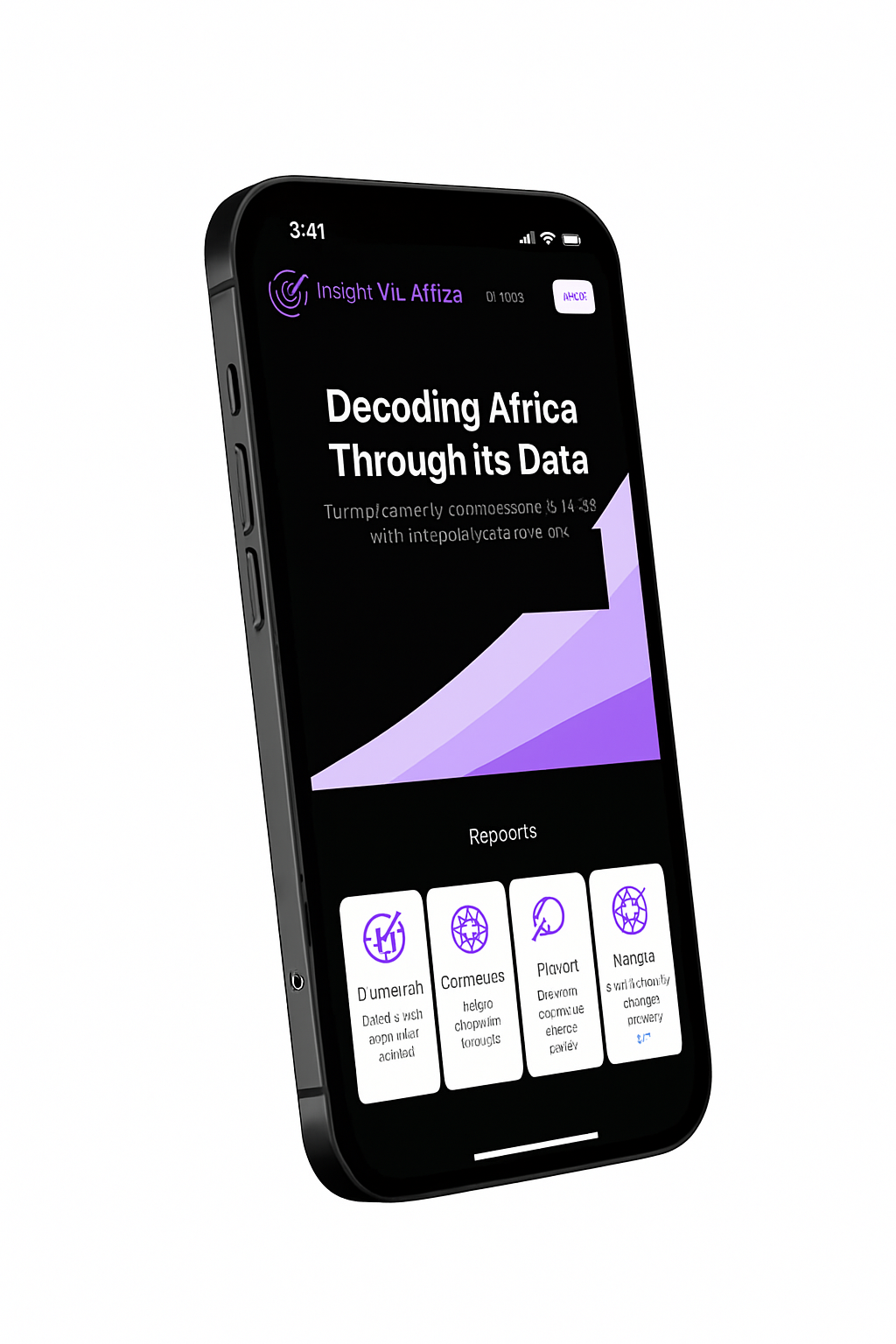InsightVu.Africa App Mockup
